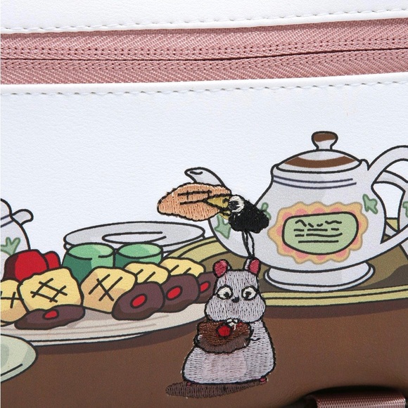 Studio Ghibli Spirited Away Fanny Pack Belt Bag Crossbody Boh Treats White - Picture 4 of 8